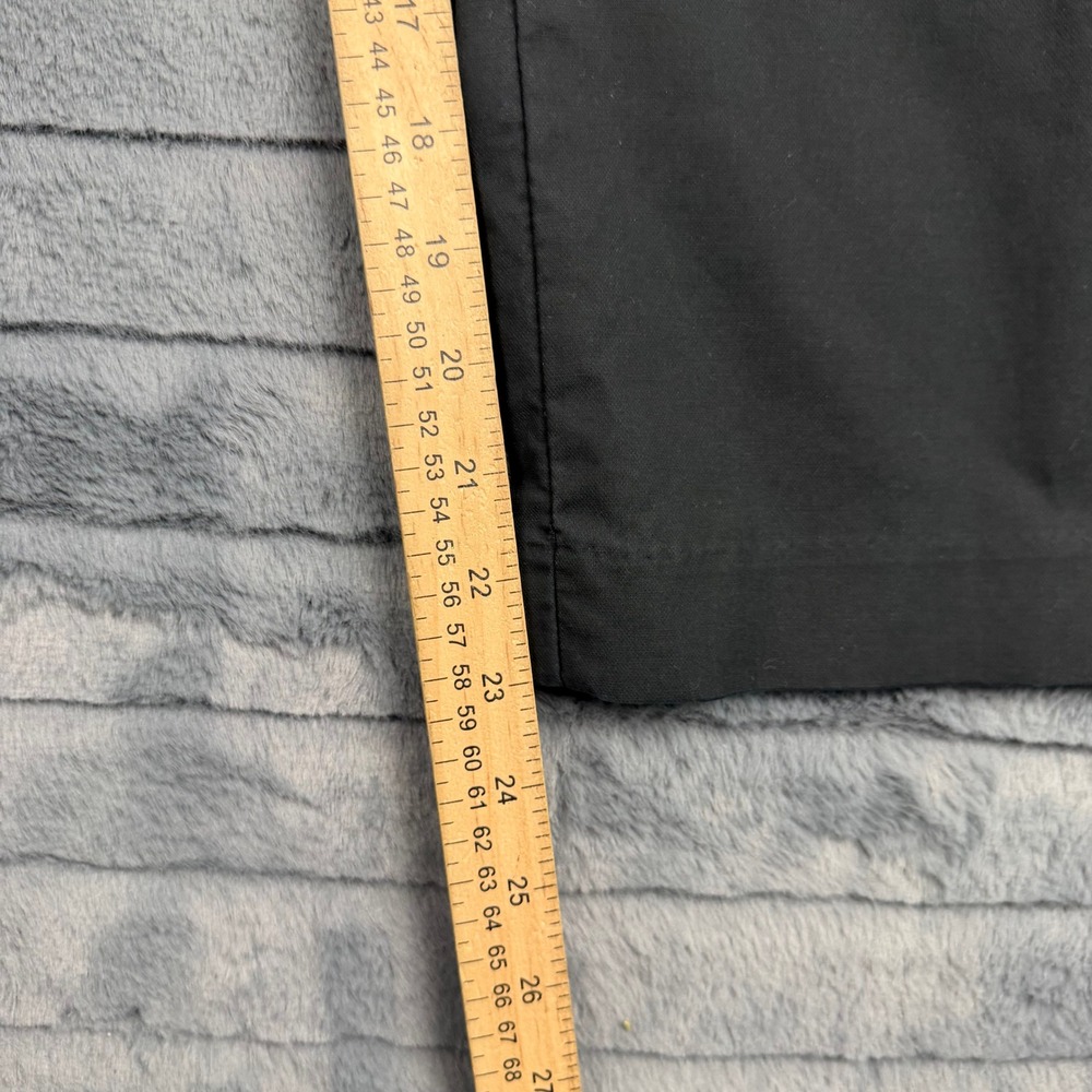 Ann Taylor LOFT Julie Pants Black Cotton Stretch Straight Leg Size 8 11942 - Picture 4 of 9